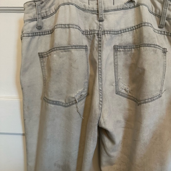 Free People Distressed Overalls - Picture 4 of 4